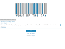 Tablet Screenshot of dayoftheword.blogspot.com