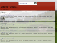 Tablet Screenshot of andohistoriando.blogspot.com