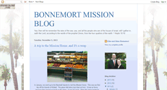 Desktop Screenshot of bonnemortmission.blogspot.com