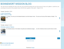 Tablet Screenshot of bonnemortmission.blogspot.com