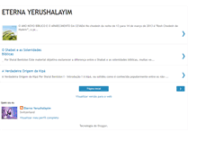 Tablet Screenshot of eternayerushalaim.blogspot.com