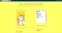 Desktop Screenshot of digitelecommunications.blogspot.com
