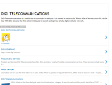 Tablet Screenshot of digitelecommunications.blogspot.com
