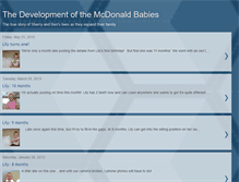 Tablet Screenshot of mcdonaldbaby.blogspot.com