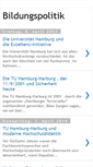 Mobile Screenshot of bildungsblog-aus-hamburg.blogspot.com
