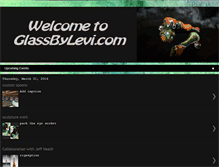 Tablet Screenshot of glassbylevi.blogspot.com