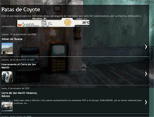 Tablet Screenshot of caminacoatza.blogspot.com
