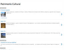 Tablet Screenshot of culturapatrimonial.blogspot.com
