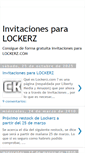 Mobile Screenshot of invitacionesxlockerz.blogspot.com