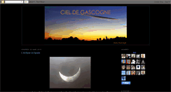 Desktop Screenshot of cieldegascogne.blogspot.com