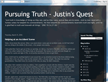 Tablet Screenshot of jjustin-pursuingtruth.blogspot.com