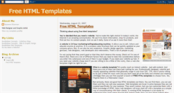 Desktop Screenshot of freehtmlwebtemplates.blogspot.com