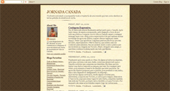 Desktop Screenshot of jornadacanada.blogspot.com