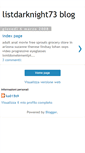 Mobile Screenshot of listdarknight73.blogspot.com