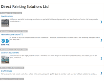 Tablet Screenshot of directpaintingsolutions.blogspot.com