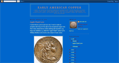 Desktop Screenshot of earlyamericancopper.blogspot.com