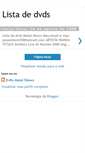 Mobile Screenshot of dvdsmetalshows.blogspot.com