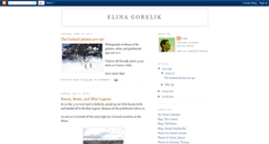 Desktop Screenshot of elinagorelik.blogspot.com