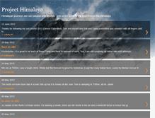 Tablet Screenshot of project-himalaya.blogspot.com
