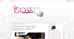 Desktop Screenshot of gossipexplosion.blogspot.com