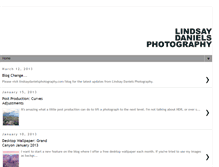 Tablet Screenshot of lindsaydanielsphotography.blogspot.com