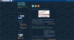 Desktop Screenshot of culturacolatina.blogspot.com