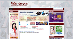 Desktop Screenshot of kabargempar.blogspot.com