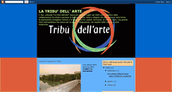 Desktop Screenshot of latribudellarte.blogspot.com