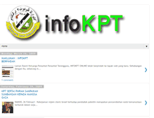 Tablet Screenshot of infokpt.blogspot.com