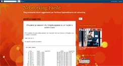 Desktop Screenshot of networking-facile.blogspot.com