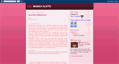 Desktop Screenshot of mamah-alvito.blogspot.com