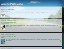 Tablet Screenshot of campingpachamama.blogspot.com
