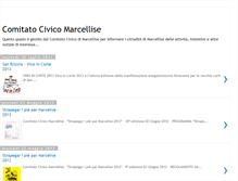Tablet Screenshot of comitatocivicomarcellise.blogspot.com