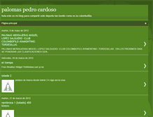 Tablet Screenshot of mis-palomas.blogspot.com