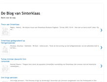 Tablet Screenshot of deblogvansinterklaas.blogspot.com
