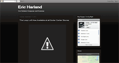 Desktop Screenshot of ericharland.blogspot.com