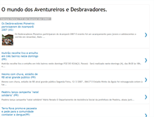 Tablet Screenshot of desbravenoticias.blogspot.com