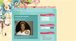 Desktop Screenshot of beautifulworldwonderfullpeople.blogspot.com