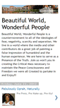 Mobile Screenshot of beautifulworldwonderfullpeople.blogspot.com