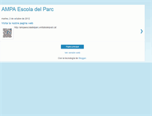 Tablet Screenshot of ampaceipdelparc.blogspot.com