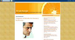 Desktop Screenshot of elladonaranja.blogspot.com