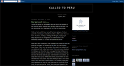 Desktop Screenshot of jensenscalledtoperu.blogspot.com