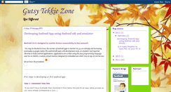 Desktop Screenshot of gutsytechzone.blogspot.com
