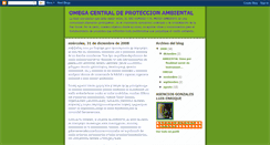 Desktop Screenshot of centraldeproteccionambiental.blogspot.com