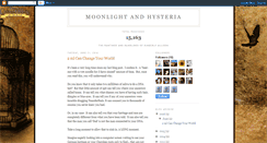 Desktop Screenshot of moonlightandhysteria.blogspot.com