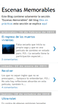 Mobile Screenshot of escenasmemorables.blogspot.com