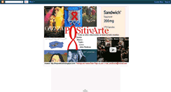 Desktop Screenshot of hivpositivarte.blogspot.com