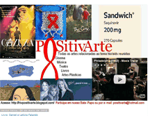 Tablet Screenshot of hivpositivarte.blogspot.com