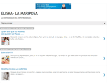 Tablet Screenshot of eliska-lamariposa.blogspot.com
