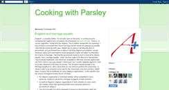 Desktop Screenshot of parsleyvictorious.blogspot.com
